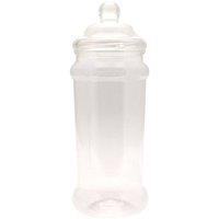 KDMD Large Victorian Candy Jar 2 Pack in Clear