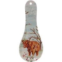 KDMD Highland Cow Spoon Rest 3 Pack in Brown