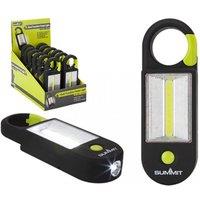 KDMD Summit 1W Cob Led Integral Carabiner 2 Pack in Black