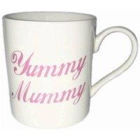 KDMD Exclusive to Angel Fine China Yummy Mummy Mug - Gift Boxed 2 Pack in White