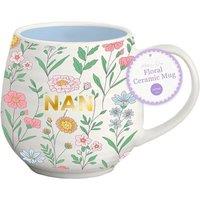 KDMD Floral Ceramic Mug for Nan 2 Pack