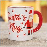 KDMD Santas Mug White Novelty Mug Novelty Mug design for everyday use