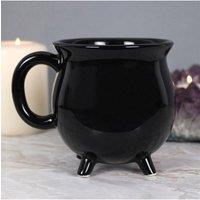 KDMD Plain Black Cauldron Mug New Bone China