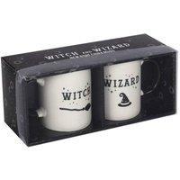 KDMD Witch & Wizard Mug Set Multicolor