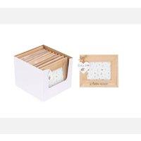 KDMD Hugs & Kisses Garden Tales Scan Photo Frame 2 Pack in Brown