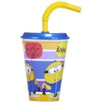 KDMD Minions 2 Sports Bottle With Straw 2 Pack