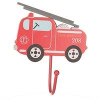 KDMD Fire Engine Single Hook 3 Pack in Red