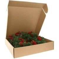 KDMD Wreath Storage Box 56cm 3 Pack in Brown