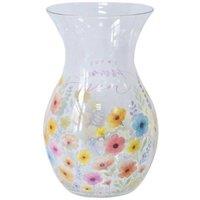 KDMD I Love You Mum Flower Glass Vase