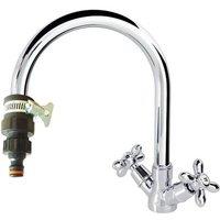 NESTLUNE EXTRA WIDE Rubber Universal Tap To Hose Pipe Connector Mixer Kitchen in Black | Size: 10000mm x 520mm