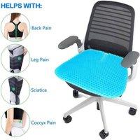 PAWNORA Large Gel Seat Cushion in Blue