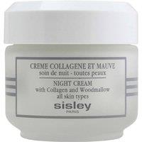 Sisley Women's Night Care Night Cream with Collagen & Woodmallow 50ml in Clear