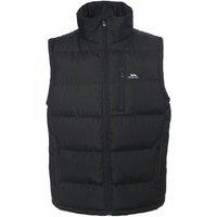 Trespass Men's Clasp Padded Gilet Bodywarmer in Black | Size: 2XS