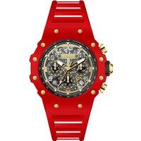 Invicta Men's IN-69654 44mm Quartz Watch in Red