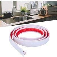Living and Home 3m Flexible Self-Adhesive PVC Inner Corner Wall Moulding Trim in White