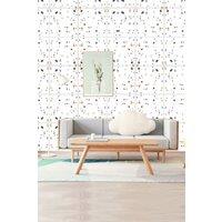 Living and Home 60Cmx5M Self Adhesive Waterproof PVC Wall Sticker in White