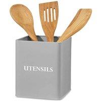Andrew James Vintage Utensils Holder in Grey