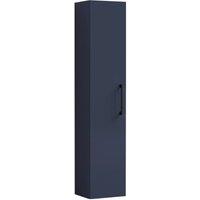 Balterley Bramshall 1 Soft Close Door Tall Storage Unit, Dark Blue, 300mm in Blue