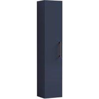 Balterley Bramshall 1 Soft Close Door Tall Storage Unit, Brushed Bronze, 300mm in Blue