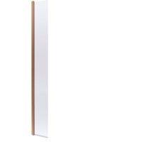 Balterley Brushed Bronze Wetroom Panel, 1850mm in Brown