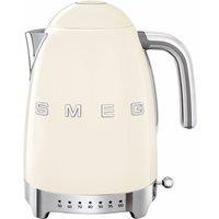Smeg KLF04 50s Retro Kettle with Temperature Selector 1.7 Litre in Cream