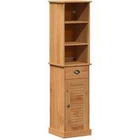 Berkfield Home Bathroom Furniture Set with Drawer with Shelf with Door 2 pcs Bro in Brown