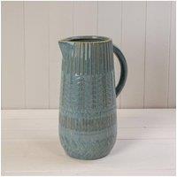 KDMD Ceramic Rustic Blue Vase 32cm