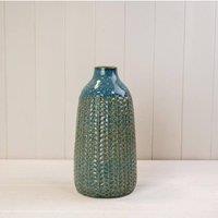 KDMD Blue Rustic Ceramic Vase - 29mm