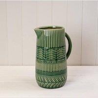 KDMD Ceramic Rustic Green Vase 27cm