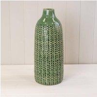 KDMD Green Stylish Refined Ceramic Vase