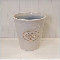 KDMD Cream Round Love Heart Tree Planter