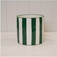 KDMD Timeless Green & White Round Pot