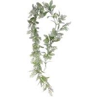KDMD Lambs Ear Foliage Mix Garland 180cm in Green