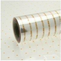 KDMD 80cm Gold Dots Clear Party Decoration
