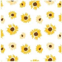 KDMD Sunflower Splash Clear Cello 60m in Yellow
