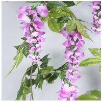 KDMD Wisteria Garland Lilac 1.9M Party Garlands