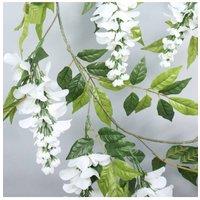 KDMD Wisteria Garland Cream 1.9m White
