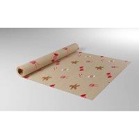 KDMD Nat Kraft Candycane Paper 50cmx100m in Light Brown