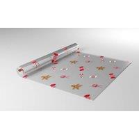 KDMD Candycane Film W80cm Grey Wrapping Paper