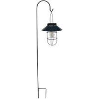 KDMD Solar Lantern Stake 73cm Black