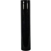 KDMD Cylinder Vase - Black Gloss - H50x10cm | Size: 50x10 cm