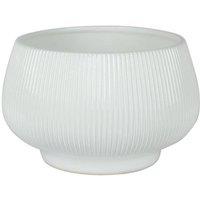 KDMD Glossy White Hortus Belgrade Bowl 24x18cm | Size: 24x18 cm