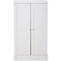 KORVIXA 5 Tier Kitchen Storage Cupboard W/ Adjustable Shelving in White | Size: W700mm x H750mm