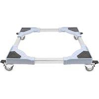 Kelvenix Extendable Removal Stand 360 Wheel Trolley in Grey | Size: 10000mm x 520mm