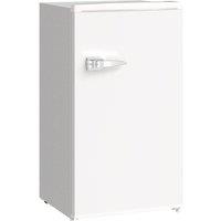 PAWNORA 85L Freestanding Under Counter Fridge with Chiller Box, White