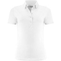 James Harvest Women's American Supreme Cotton Polo Shirt in White | Size: Small