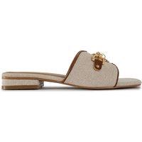 V.GAN Women's Aji Slide Sandals in Natural | Size: 4