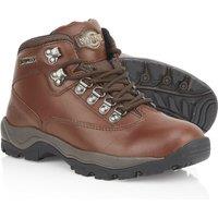 Northwest Territory Peak Women's Leather Waterproof Walking Boots in Brown | Size: 8