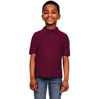 Casual Classics Casual Classic Polo in Maroon | Size: 5-6 Years