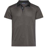 Cutter & Buck Men's Virtue Striped Polo Shirt in Black | Size: Large